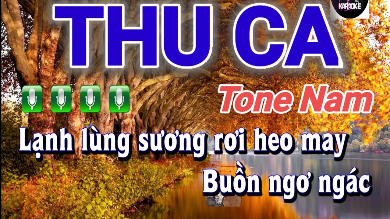 karaoke - Thu Ca (Tango) Tone Nam