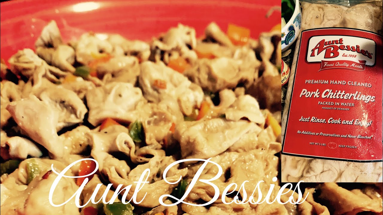 HOW TO CLEAN AND COOK AUNT BESSIES CHITTERLINGS COOKING WITH JUDY CALDWELL