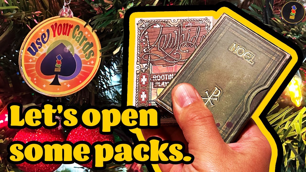Счастливого Рождества!!! Игральные карты Noel & Rawhide от Jackson Robinson и Kings Wild Project!