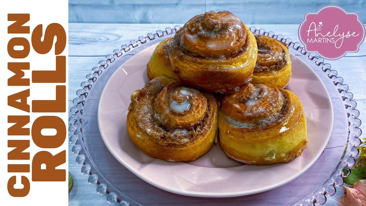 CINNAMON ROLL | Pão de Canela Super fofinho e úmido para vender muito!