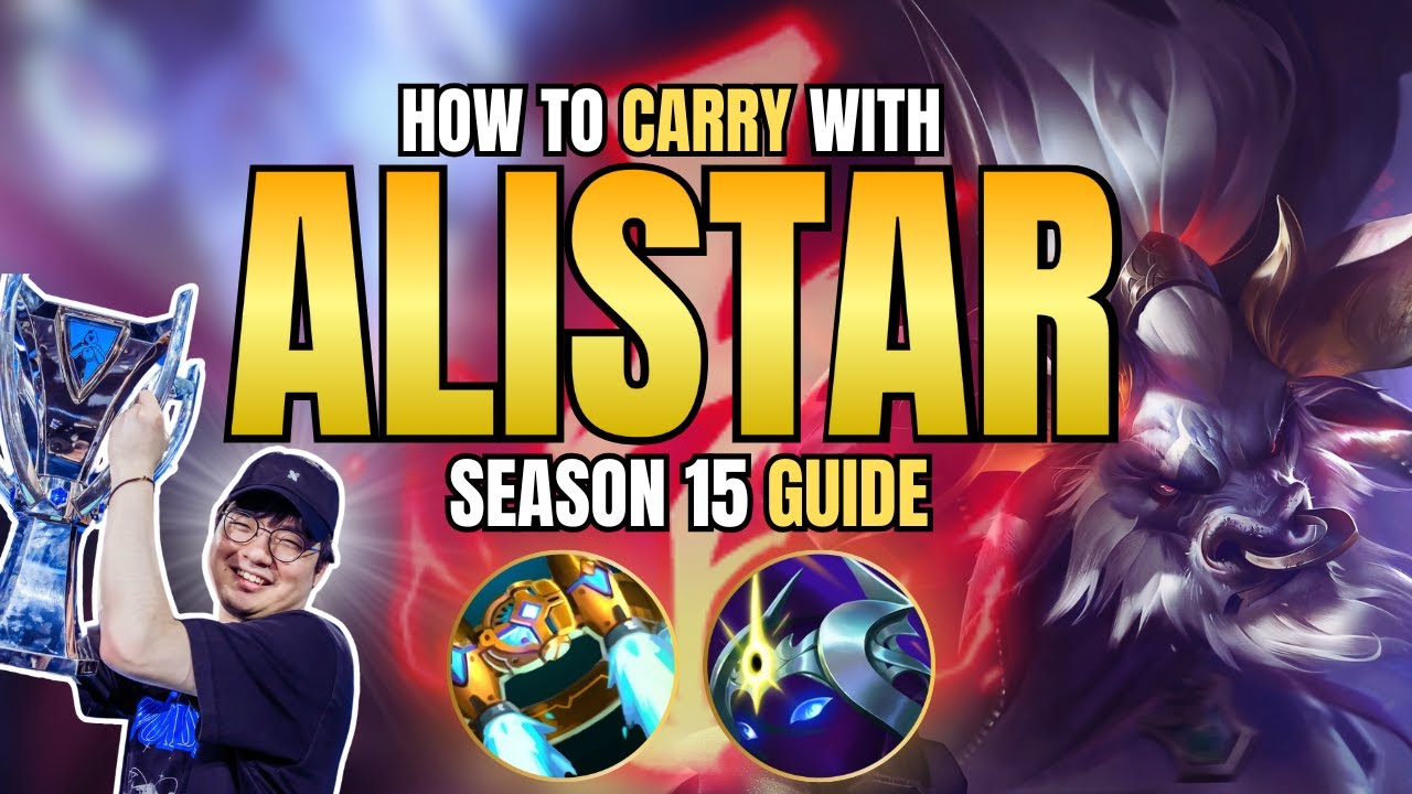 ALISTAR GUIDE - How To Carry With Alistar - Season 15 Guide (ft BeryL)