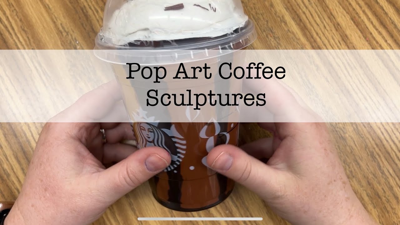 Pop Art Coffee Sculptures