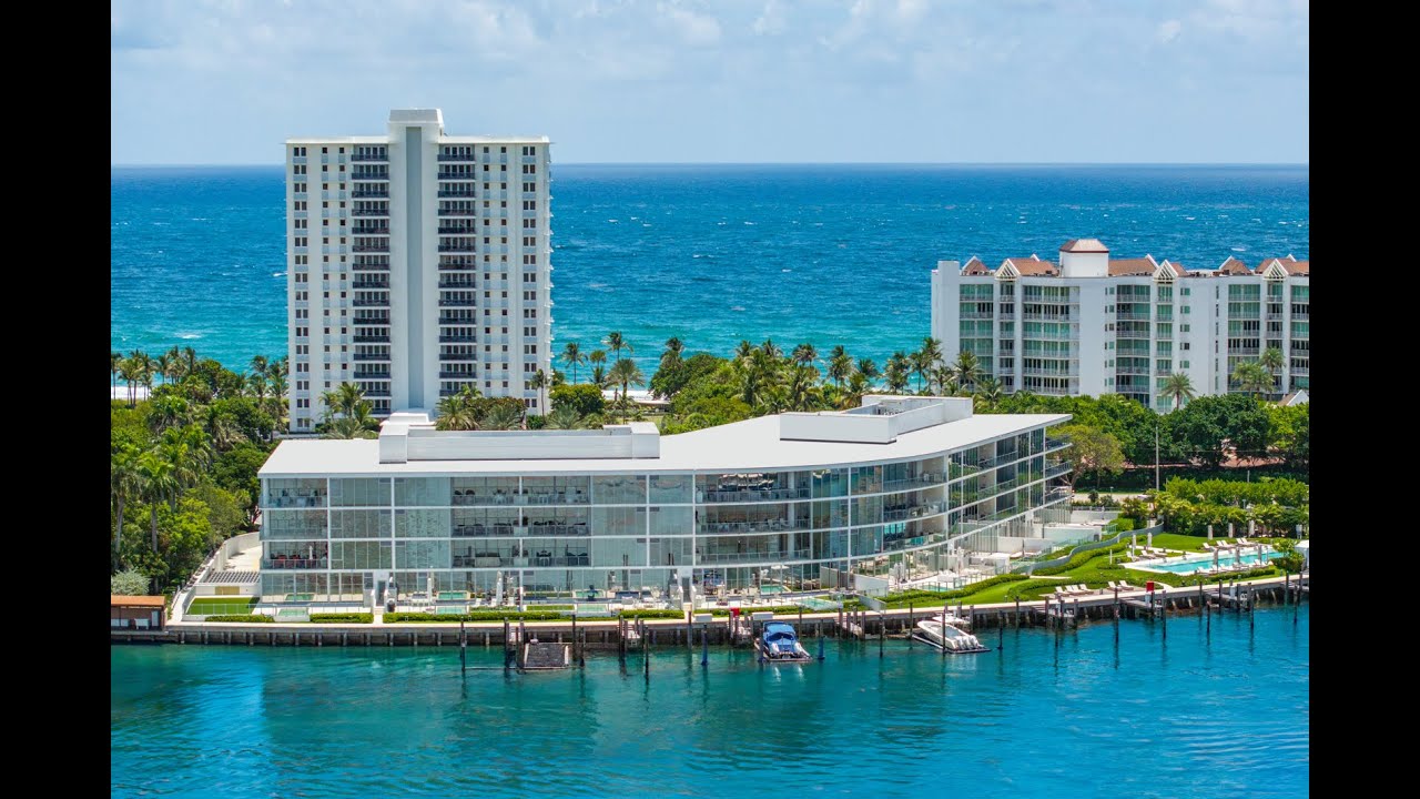 Living in Boca Raton: Intracoastal Waterfront Sanctuary