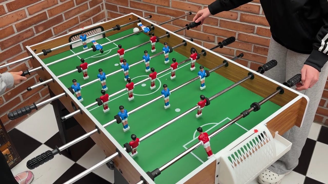 카페에서 언니랑 축구게임⚽ 꿀잼 승부!