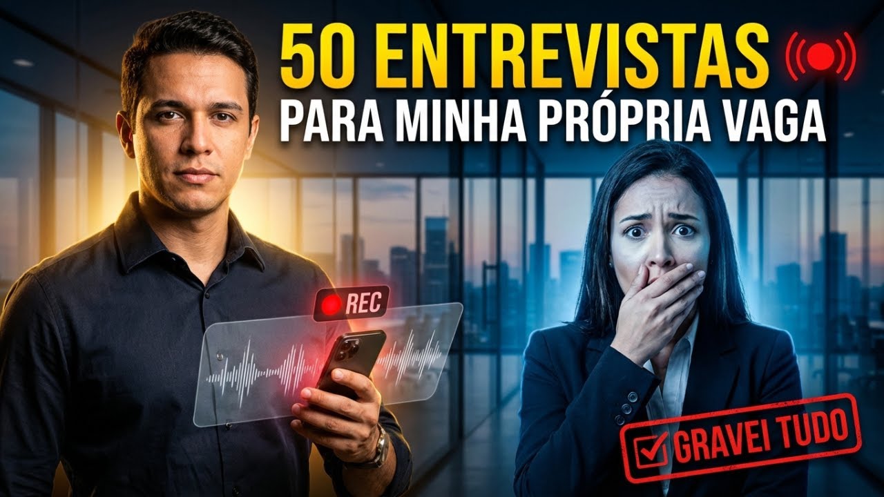 O RH Me Fez Entrevistar 50 Candidatos Para Minha Própria Vaga — Sem Saber Que Eu Estava Gravando