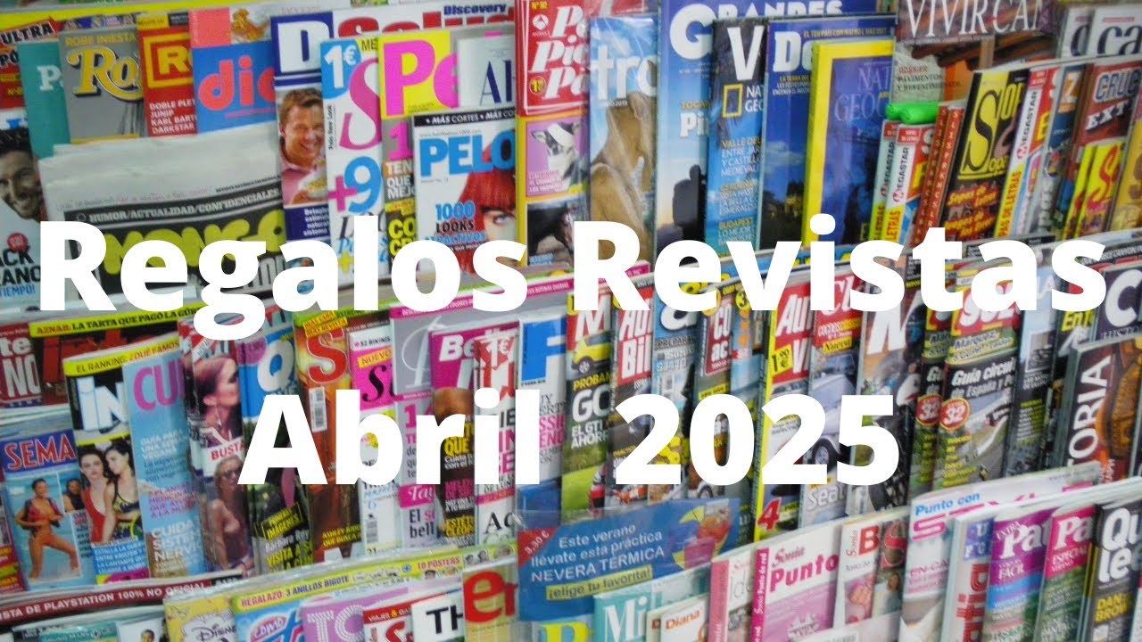 Regalos revistas abril
