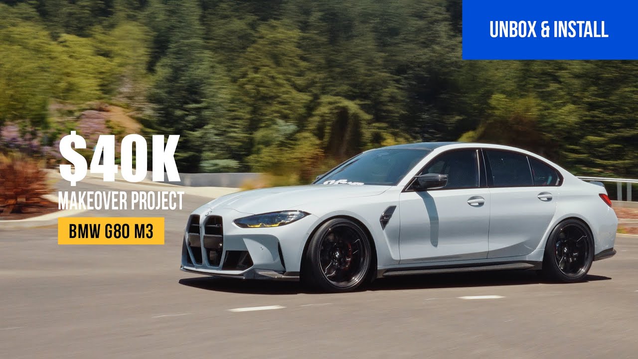 We spent $40k on this brand new BMW G80 M3