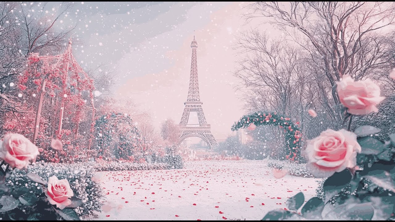 Romantic Paris Night Caf&eacute; 🗼 Smooth Vintage Jazz for Cozy Evenings