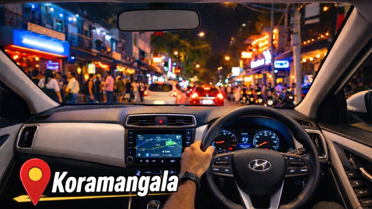 Sunday Night Drive in Bangalore | Koramangala Pub Street After 10 PM
