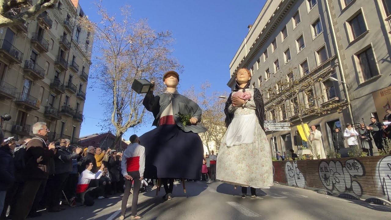 Ball dels Gegants de Sant Antoni | 198a Cavalcada dels Tres Tombs de Barcelona