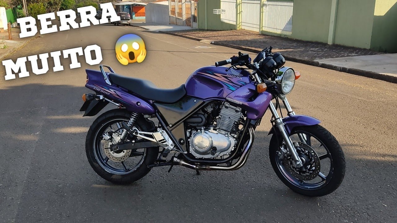 ACELERANDO A CB 500 SÓ O CANO 🚀 « o moto boa »