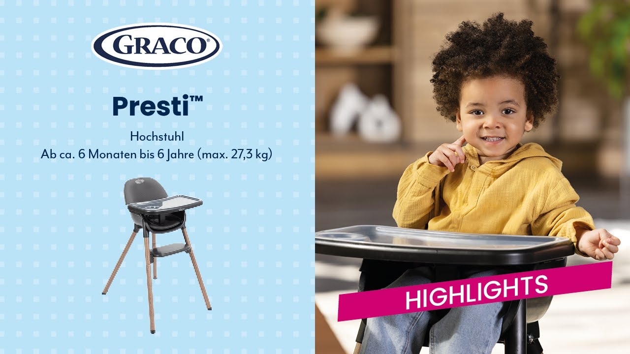 Graco Presti™ | Euer 3-in-1 Hochstuhl