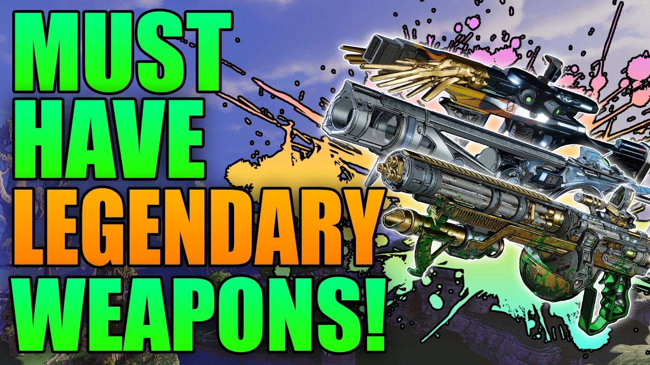 Borderlands 4 | 10 легендарных видов оружия, которые обязательно нужно иметь на 60-м уровне &mdash; луч...