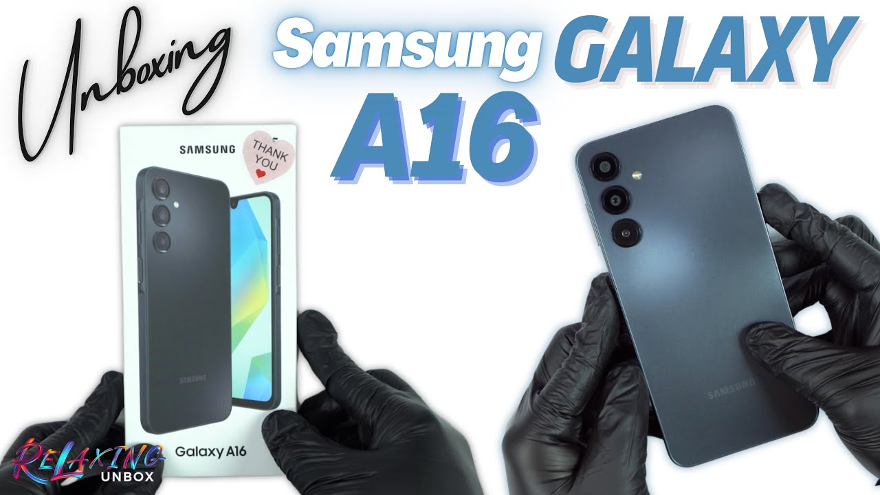 Samsung Galaxy A16 Unboxing