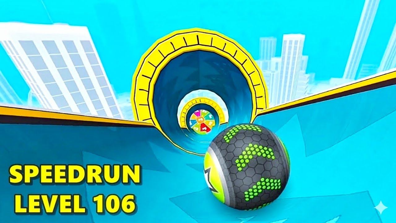 Going Balls Supper Speed Run Challenge Gameplay Level 106