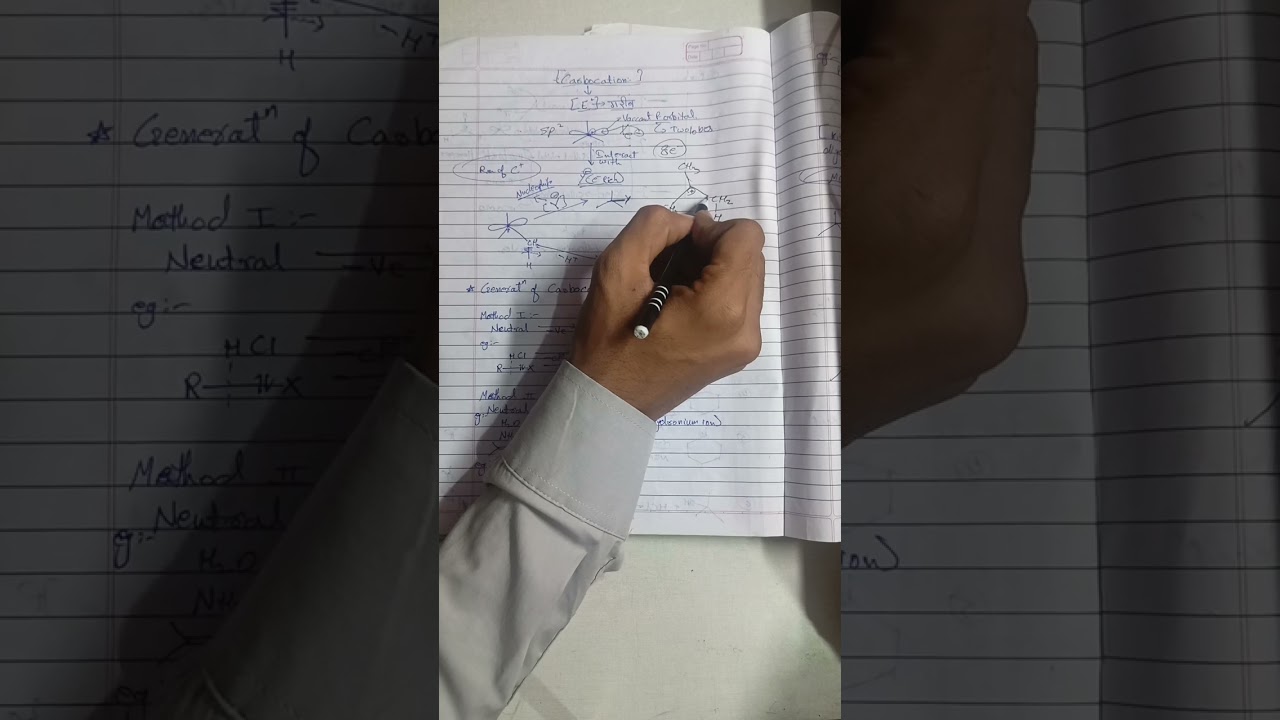 Carbocation in 10min In simple terms 