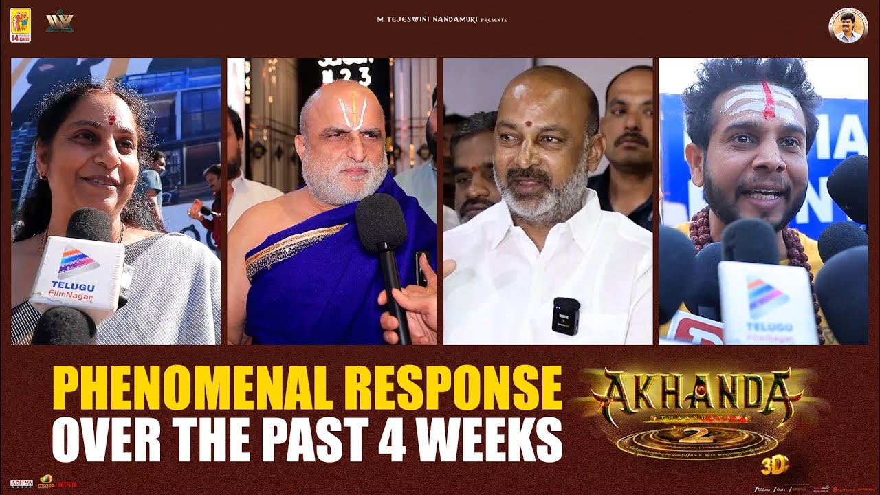 #Akhanda2 - Phenomenal Response from the Past 4 Weeks | Nandamuri Balakrishna | Boyapati Sreenu 