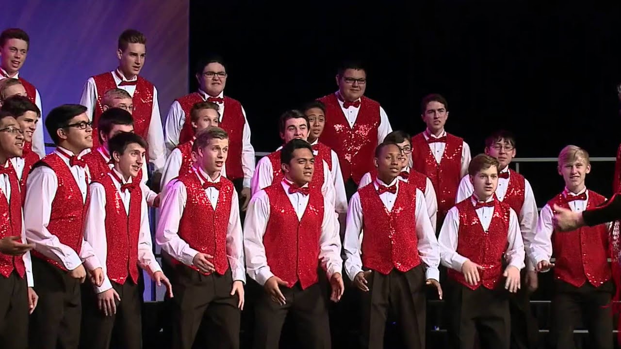 Chandler High School Men's Chorus - I Love that Old Barbershop Style (Midwinter 2016)