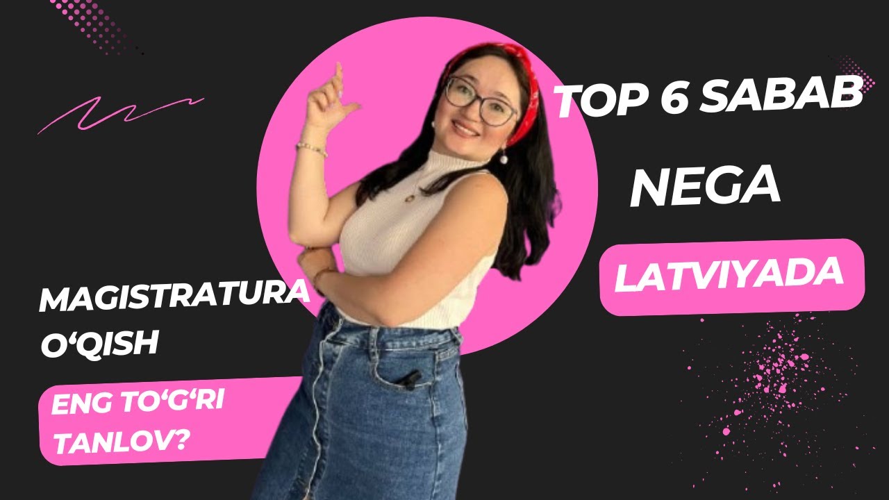 TOP 6 SABAB: Nega LATVIYADA magistratura o‘qish ENG TO‘G‘RI TANLOV?