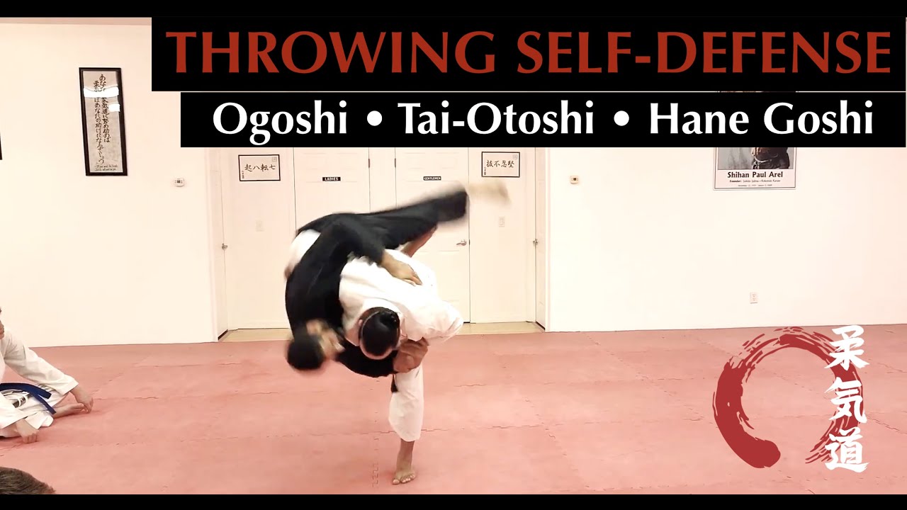 O Goshi • Tai-Otoshi • Hane Goshi || Double Punch Defense || JUKIDO JUJITSU (jiu-jitsu / jujutsu)