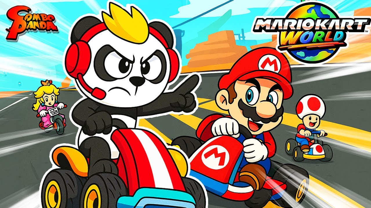 I JOINED MARIO KART WORLD!!!