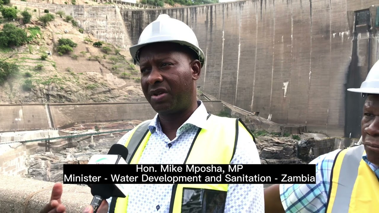 Tour of the Kariba Dam by the Minister of Water Resources and Environment - 20 January 2023