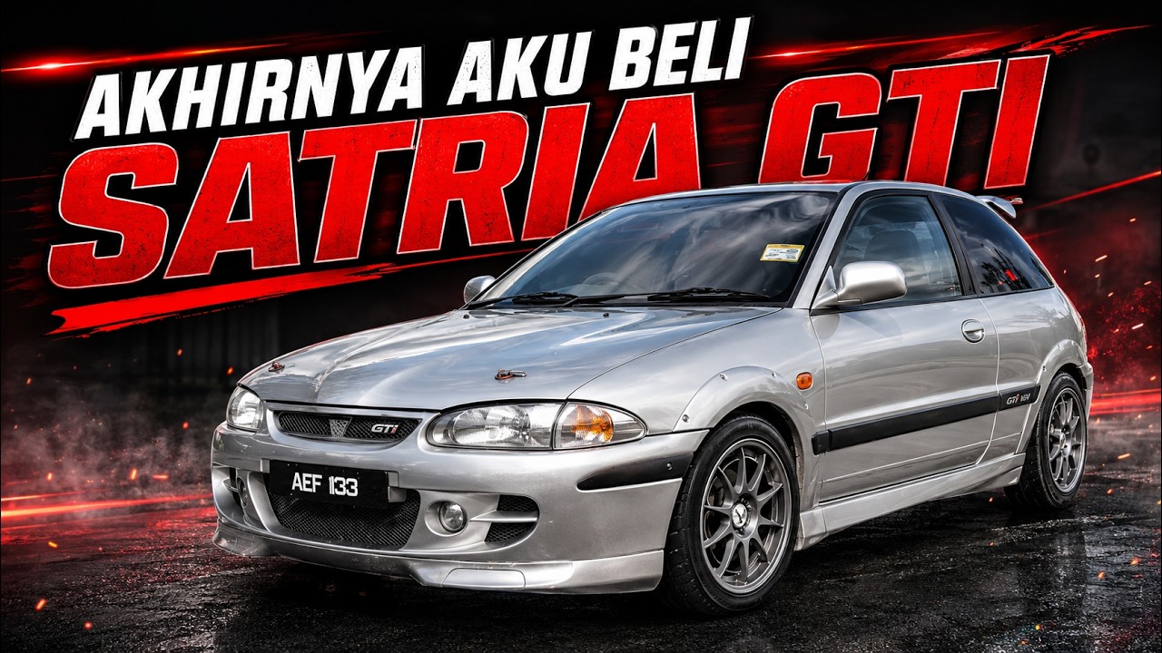 AKHIRNYA AKU BELI PROTON SATRIA GTI | GOLF MK6 DAH JUAL