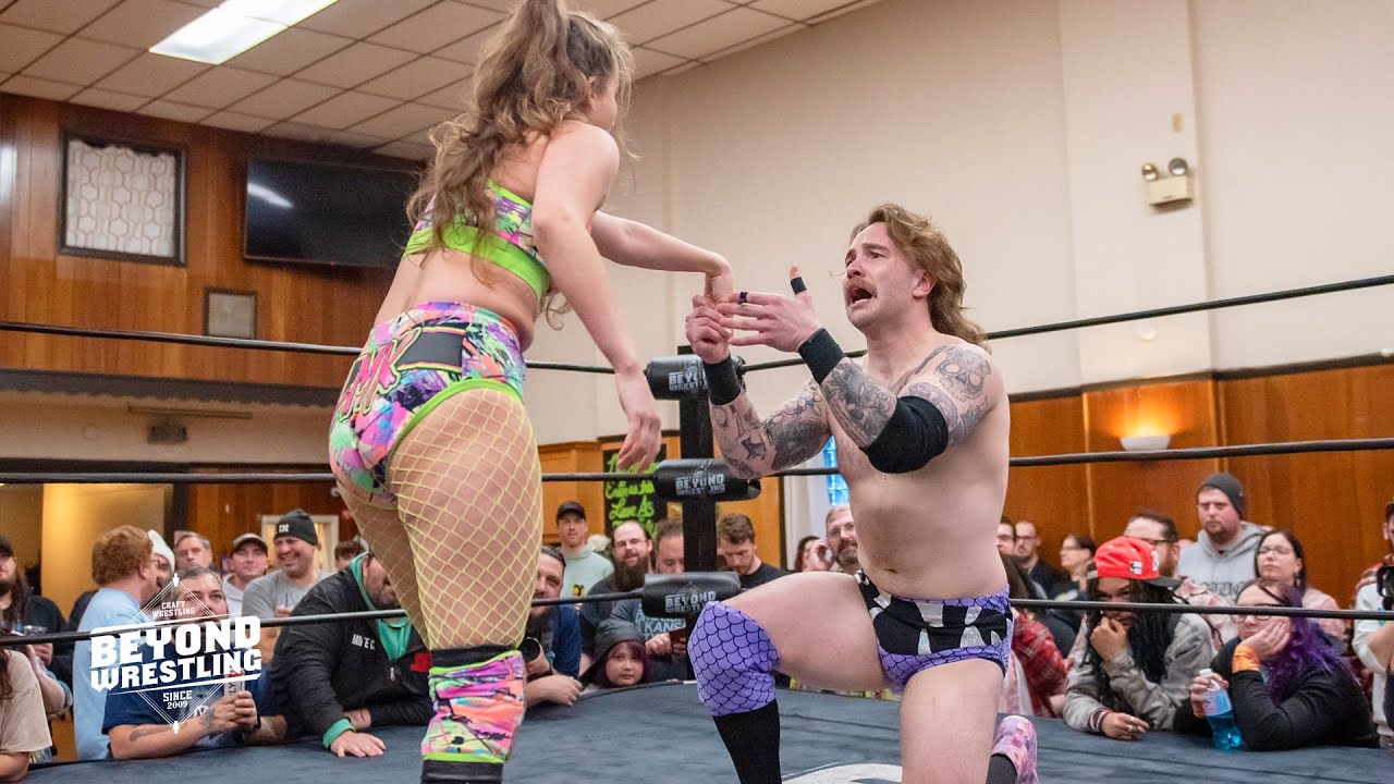 [Бесплатный матч] Маленькая Злая Кэтлин против Любви Дага | Beyond Wrestling 