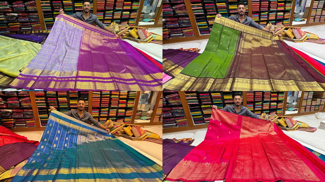 Chickpet Wholesale Silk Sarees | Wedding Sarees & Gifting Saree | Single Saree Courier Available