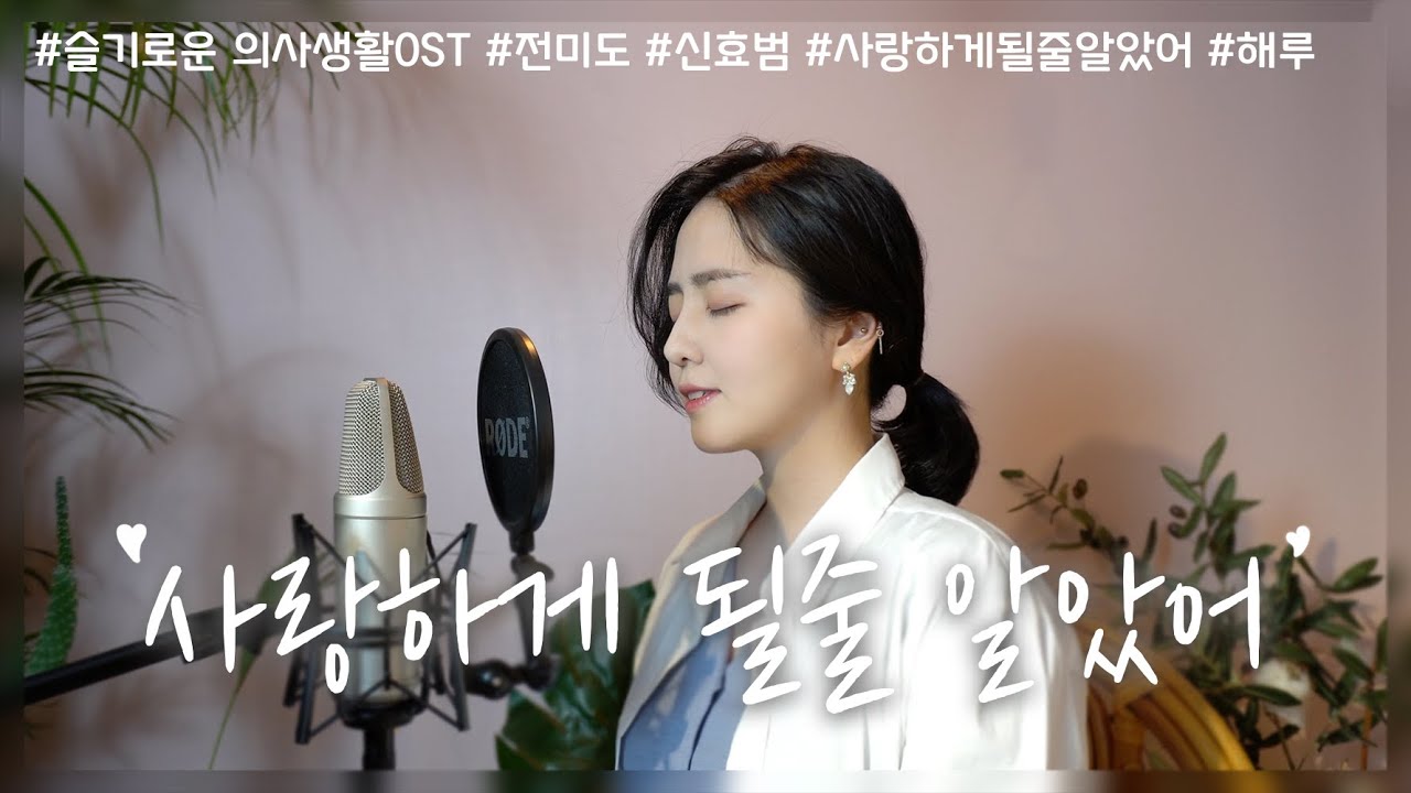 사랑하게 될 줄 알았어 - 전미도(슬기로운 의사생활OST)COVER BY 해루 HERU