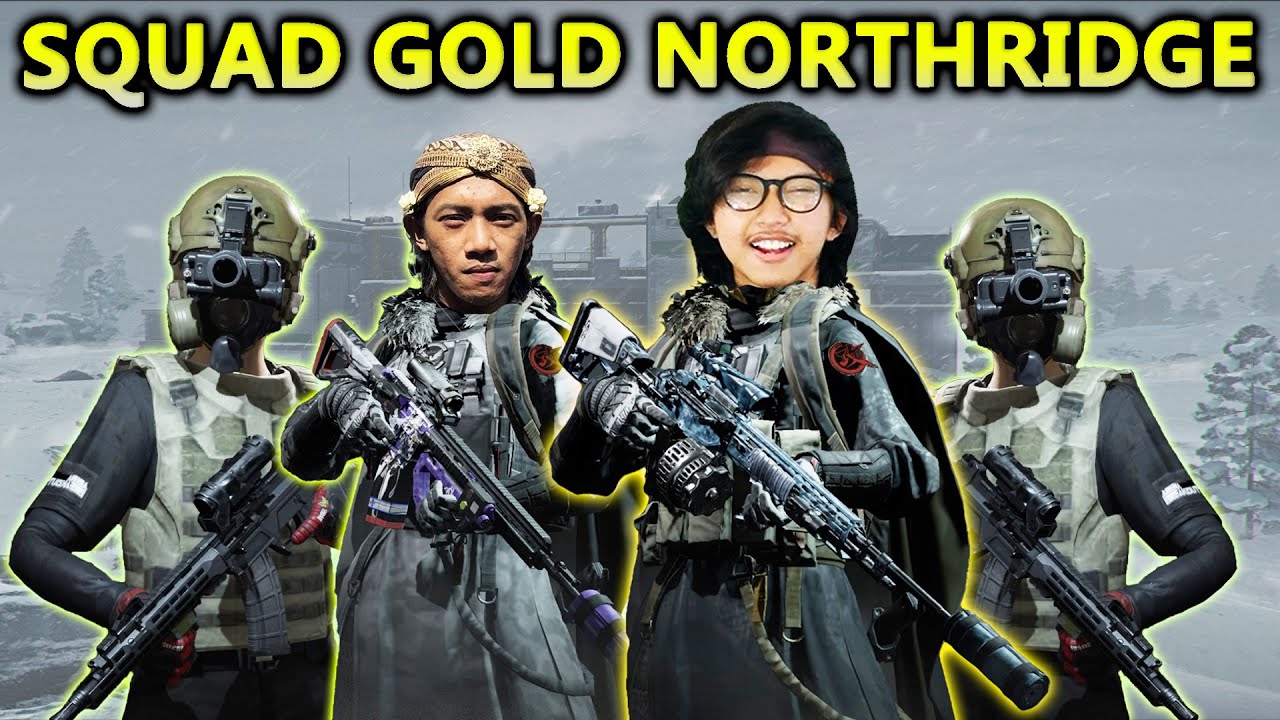 🔴LAST DAY SQUAD AIRDROP GOLD NORTHRIDGE