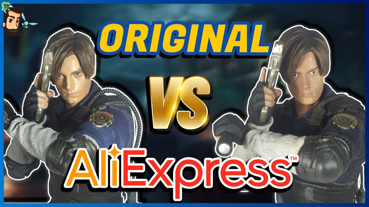 Comparativa Leon S. Kennedy | Original VS Aliexpress | Resident Evil 2 | Figura | Unboxing