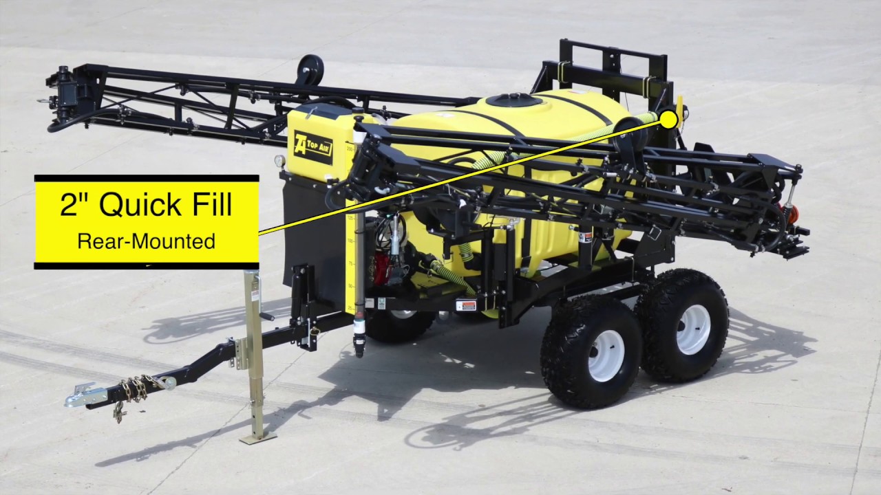 Top Air Pull-Type ATV Field Sprayer Features