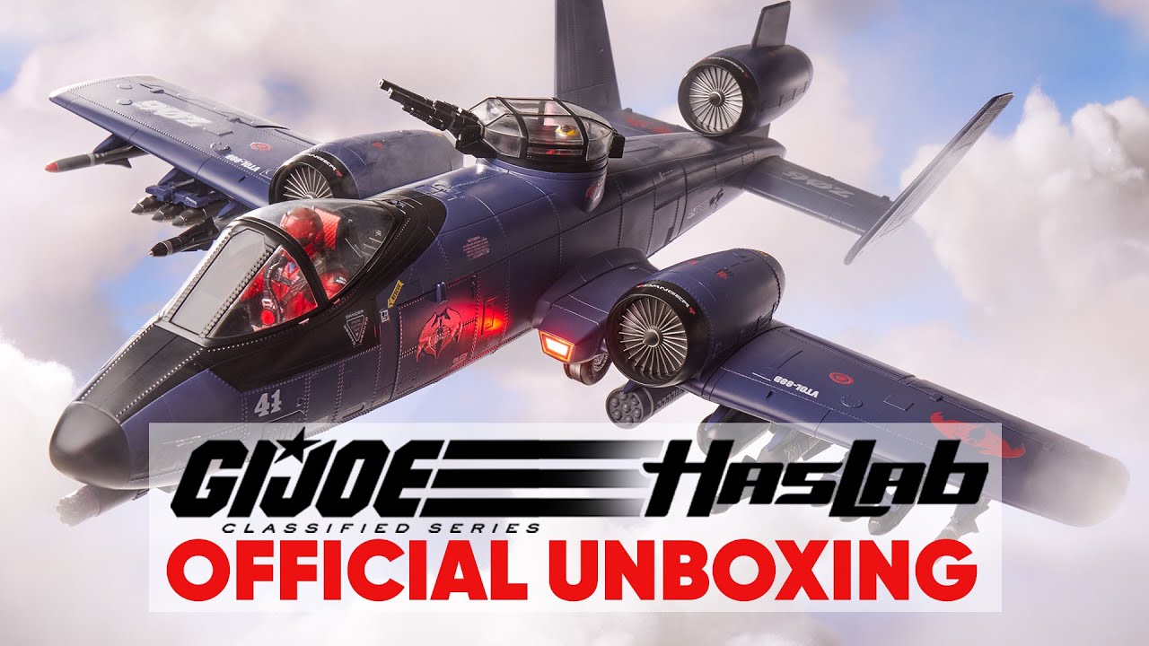 Official G.I. Joe Cobra Rattler Unboxing! | Classified Series HasLab Final Reveal + New Tease