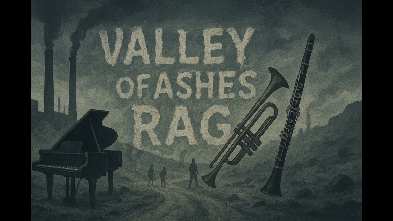 🎶🎹 Valley of Ashes Rag 🎹🎶| Book Music | The Great Gatsby