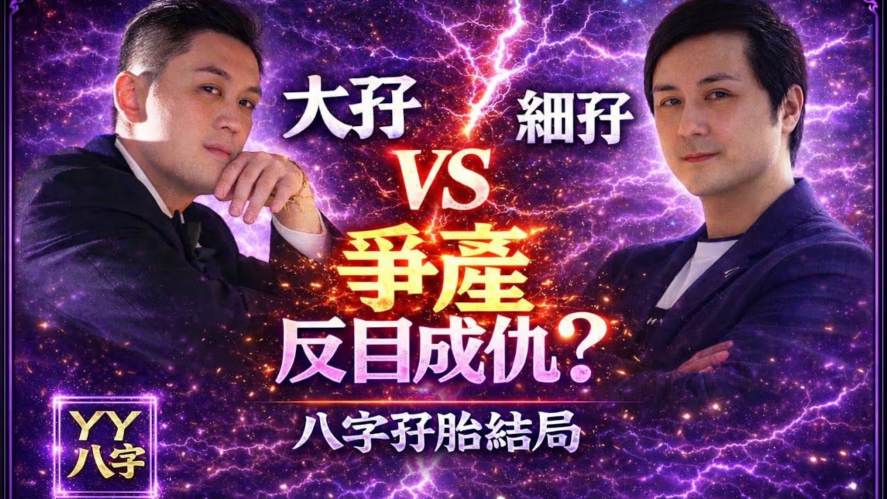 【孖生兄弟為錢反目？李泳漢 vs 李泳豪｜挾父母爭產真相｜八字看勝負】    ✿ YY八字 ✿
