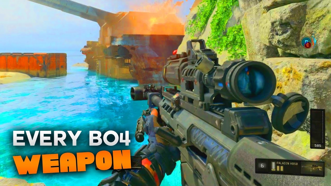Every Weapon in Black Ops 4 (All COD BO4 Weapons Multiplayer Gameplay)