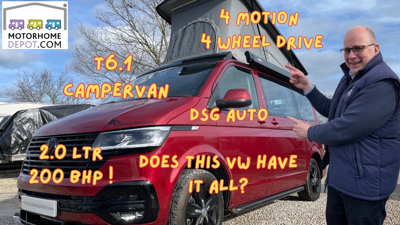 Vw t6.1 DSG , 4 Motion, 200bhp Campervan