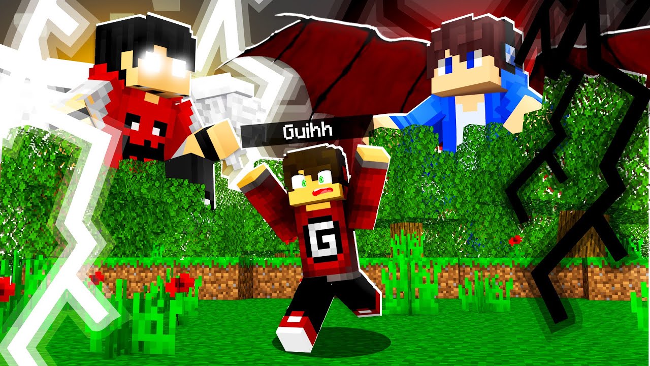 MINECRAFT mas TEM UM DEUS DO BEM E DO MAL ✭ Guihh ✭
