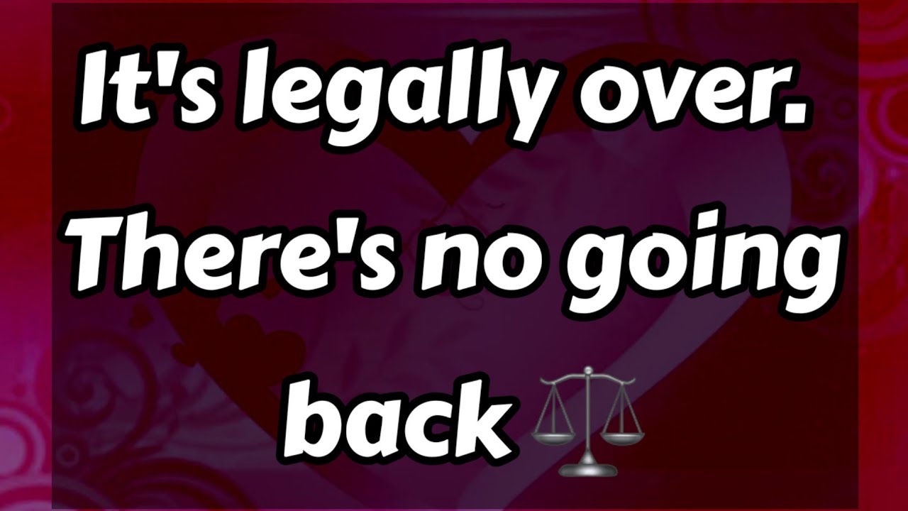 It's legally over. There's no going back ⚖️😌😔😔😥😢 || Regretting Dm to Df ❣️🤩 #loveletter 