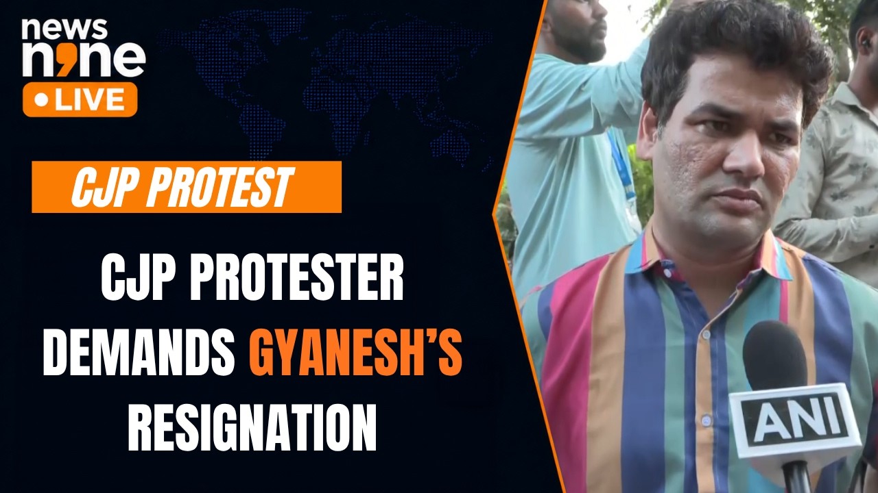Delhi Protest: CJP Demonstrator Demands CEC Gyanesh Kumar&rsquo;s Resignation | SIR Row