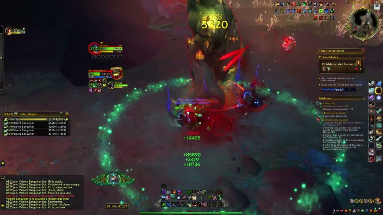Abismo del Recuerdo: Bocaditos para polillas de Aln - World of Warcraft: Midnight