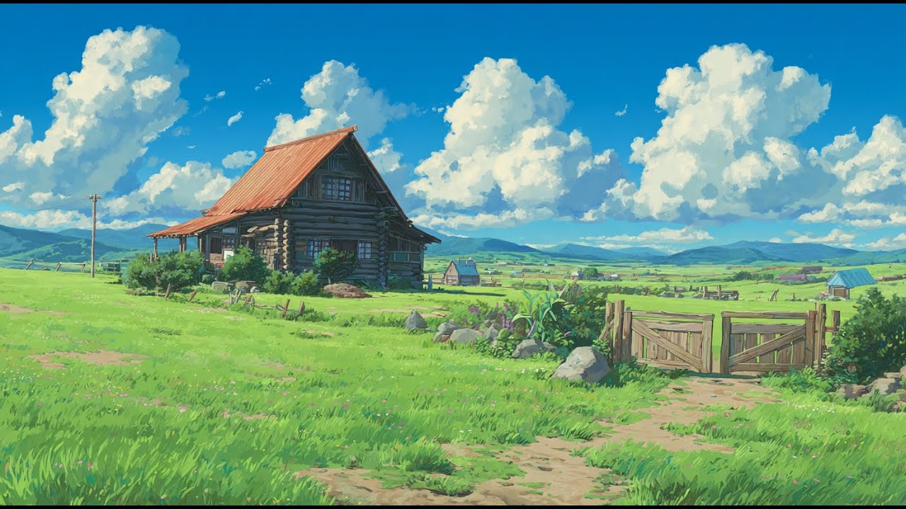 🌸Lofi Countryside Morning Beats for Calm & Productivity🍀🦋