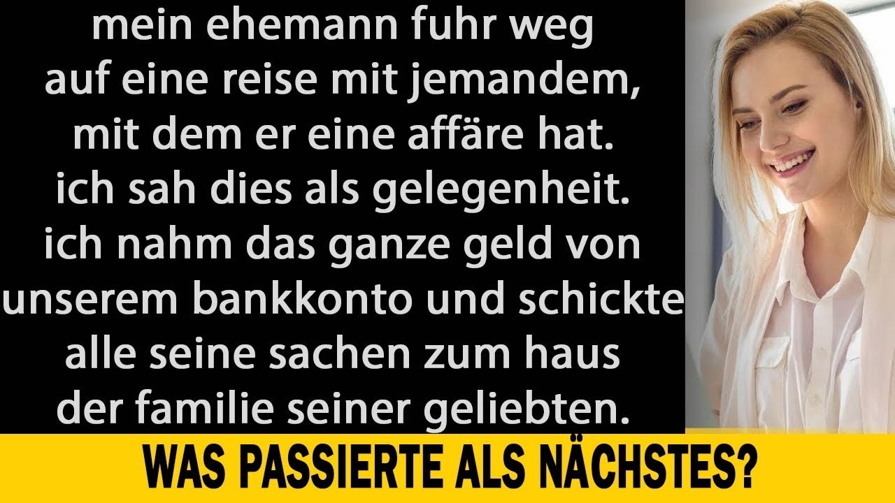 Mann auf Spaßreise – ich hob alles vom Konto ab, seine Rückkehr endete völlig anders als geplant…