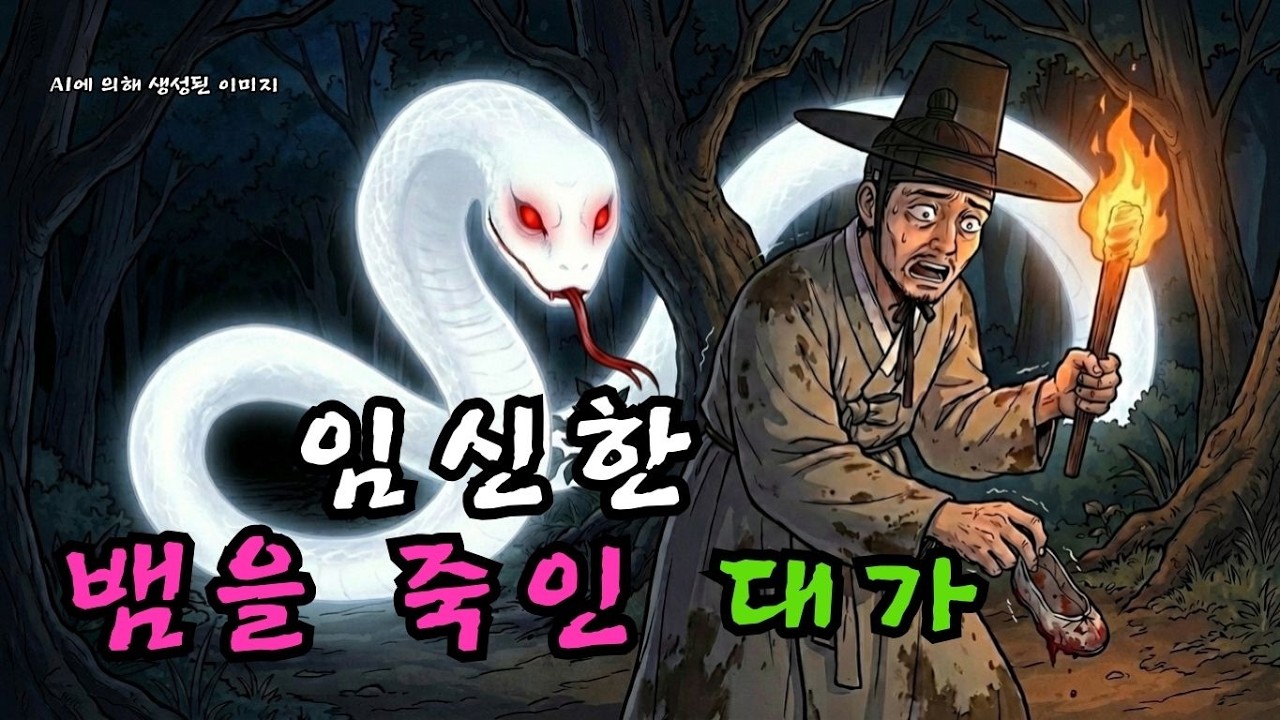 임신한 어미 뱀을 실수로 쏴 죽인 사냥꾼, 3년 뒤 그의 외아들이 숲속에서 감쪽같이 사라지다 | 야담 | 민담 | 조선시대 | 야담 | 민담  |  조선시대