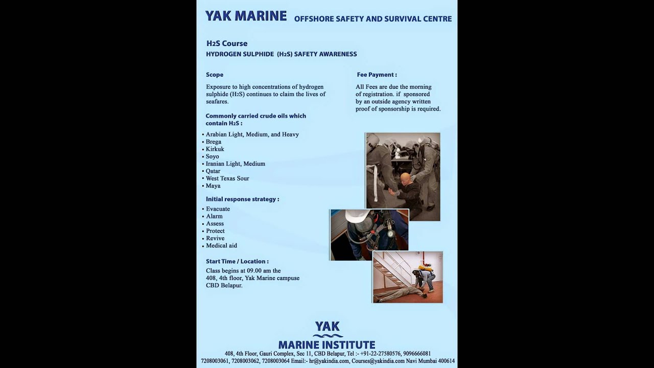Offshore Training Courses in (india)-7208003061