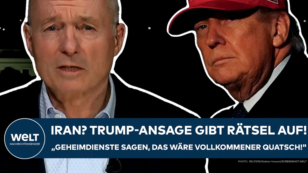 IRAN: Ansage von Donald Trump gibt Rätsel auf! 