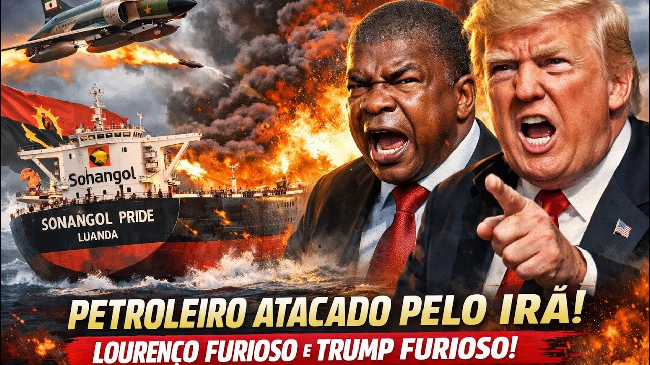 ÚLTIMA HORA🚨: PETROLEIRO ANGOLANO FOI BOMBARDEADO NO IRÃ 