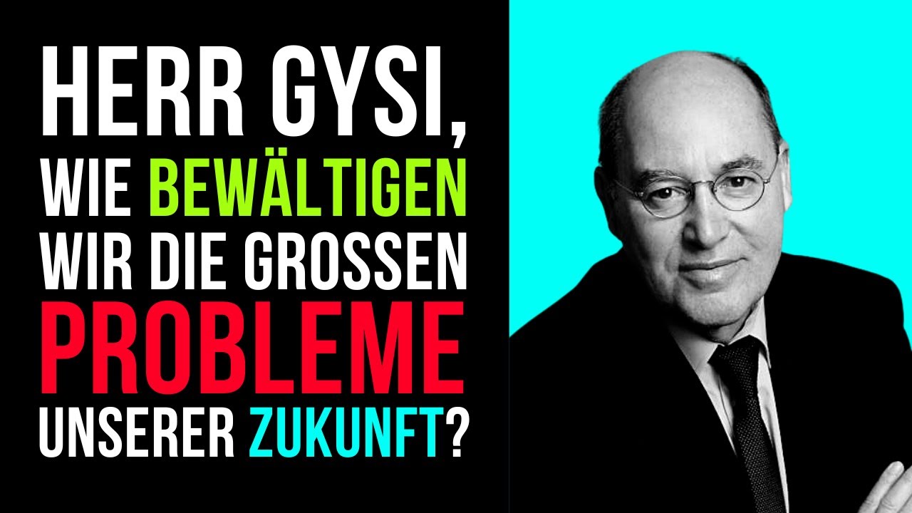Linken-Legende Gregor Gysi zu den dr&auml;ngenden Zukunftsfragen der Jugend | PolitikTalk.TV