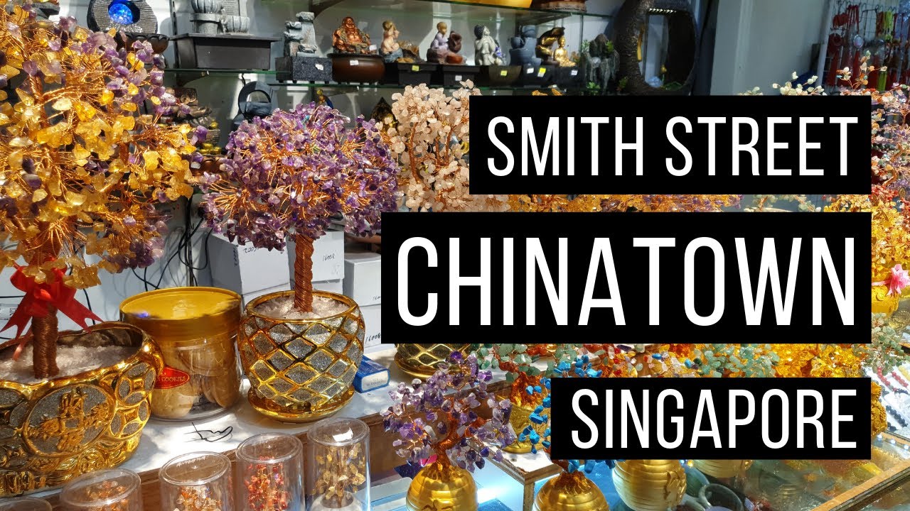 A tourist destination - Smith Street - Chinatown Singapore